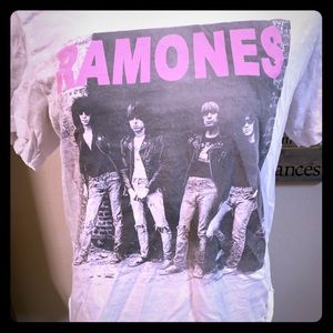 The Ramones Rock Tee band shirt